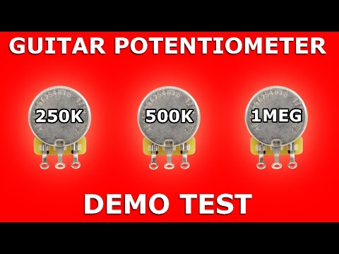 GUITAR POTENTIOMETER DEMO TEST