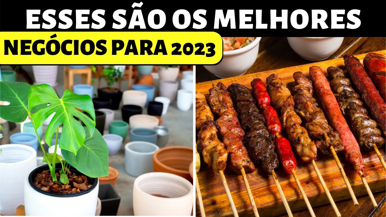 9 Melhores NEGÓCIOS PARA 2023 com pouco dinheiro