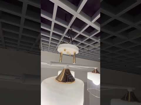 Миниатюра изображения товара Люстра Aitin-Pro НПБ 02-4x60-101 / 6096/4 (белый/зотоло)