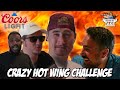 Billy Football Does HOT WING Flatliner Challenge