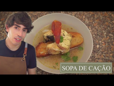 Dogfish Soup, Fried Bread, Crispy Ham