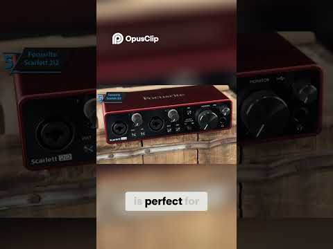 Top 5 Audio Interfaces for Music Creators in 2024