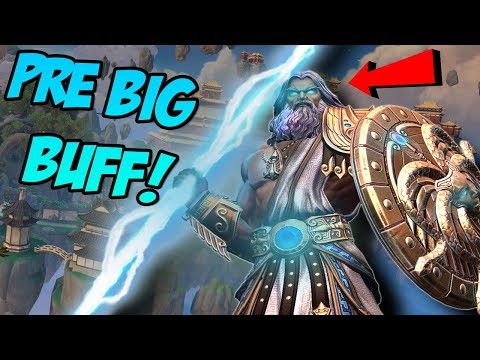 TILTED REXSI CHECKS OUT ZEUS BEFORE HIS BIG BUFF! - GrandMasters Ranked Duel - SMITE