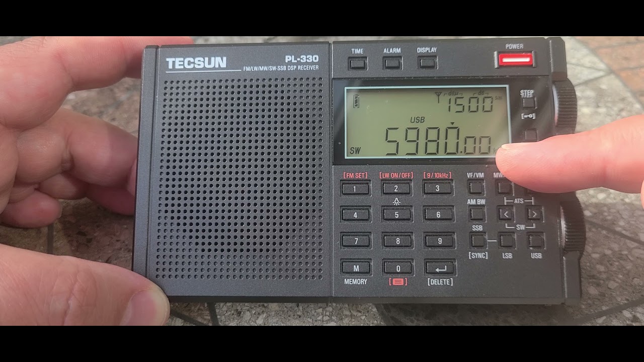 Tecsun PL-330 up there at the top of the best portable receivers October 2021
