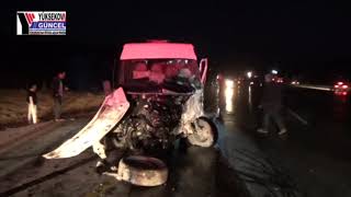 Yüksekova'da Zincirleme Trafik Kazası: 7 Yaralı