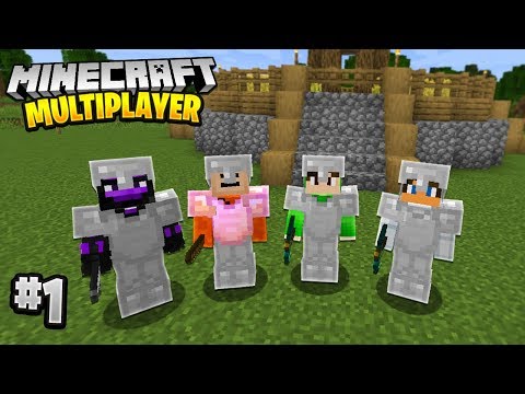 A NEW WORLD in Minecraft Multiplayer Survival! (Episode 1)