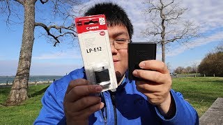 Canon M50 LP-E12 Battery | Never Buy Third Party Batteries