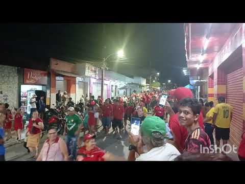 Hoje em Quipapá.PE dia 23/10/2026. grande arrastão pelo nosso Presidente Lula.