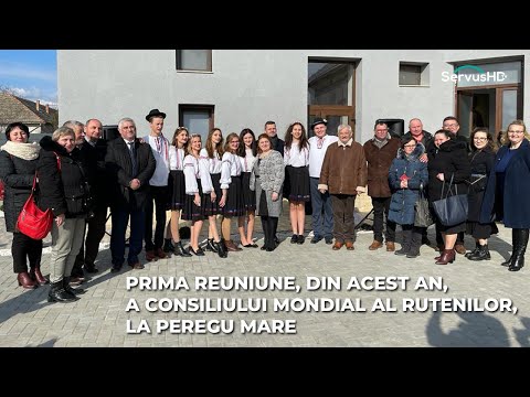 PRIMA REUNIUNE, DIN ACEST AN, A CONSILIULUI MONDIAL AL RUTENILOR, LA PEREGU MARE