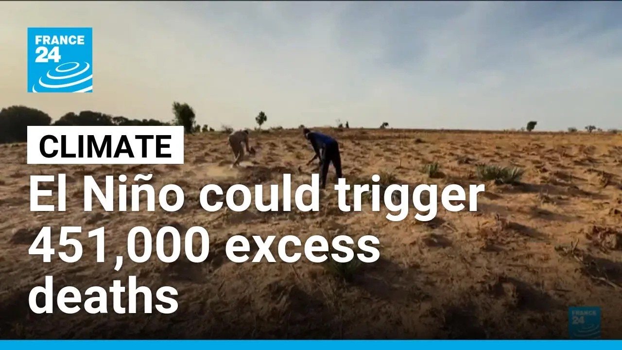 El Nino: Climate scientists warn of "Godzilla-level" climate event • FRANCE 24 English