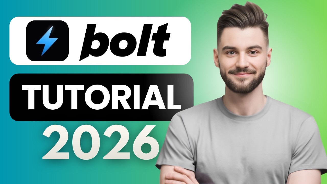 Bolt.new Tutorial for Beginners (Step By Step)