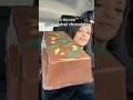 Giant Dubai Chocolate Bar Shorts Chocolate Dubai Candy Cooking Howto