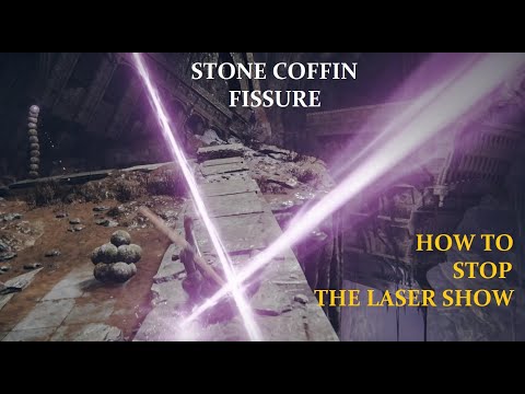 A (no hit) Guide to Safely Traverse Stone Coffin Fissure Laser Defense - Elden Ring DLC