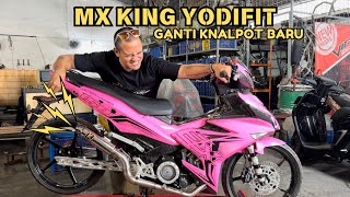 Download lagu MX KING YODIFIT PERSIAPAN NAIK SPEK‼️ GANTI KNALPOT KRACE SUARANYAAAAA NGERI EUY‼️ mp3