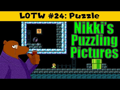 Level of the Week #24: Puzzle - Nikki's Puzzling Pictures by Kiavik (Super Mario Maker)
