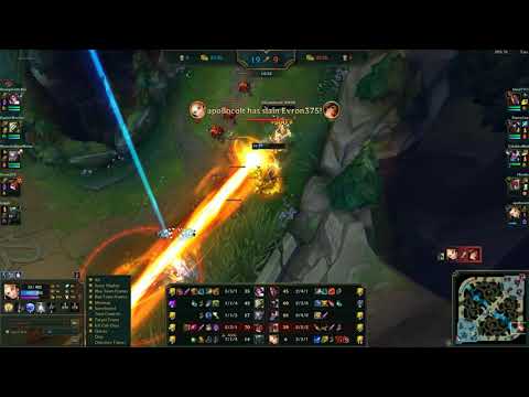 League of Legends Close Escape Pyke + Miss Fortune vs Lux