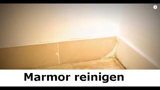 Marmor reinigen und Marmorboden schützen in Berlin vom Stein-Doktor