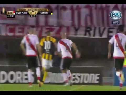 River Plate vs Guaraní 1-1 (3-1) Copa Libertadores 2017 - Octavos de Final VUELTA