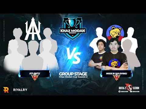 Atlantis vs Made in Philippines - Khaz Modan Cup Season 2 - Group Stage - Game Highlights - BO2
