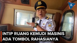 Download lagu Peek into the Driver's Office of a KAI Locomotive at the Cipinang Depot mp3