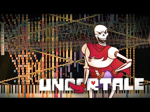 Synthesia: Undertale - Bonetrousle | 101,000+ Notes | Black MIDI