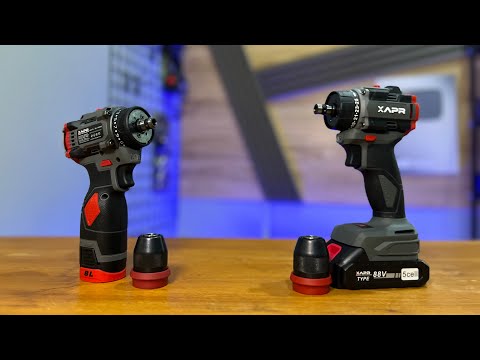 Battery drill review from Xapr AP24Pro series and AP24+