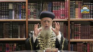 Parashat Ki Tetze:The tool for success in educating children-Maran HaRishon LeZion Rabbi David Yosef (מוסדות יחווה דעת) - התמונה מוצגת ישירות מתוך אתר האינטרנט יוטיוב. זכויות היוצרים בתמונה שייכות ליוצרה. קישור קרדיט למקור התוכן נמצא בתוך דף הסרטון