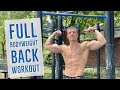 BODYWEIGHT BACK WORKOUT | THE BEST CALISTHENIC EXERCISES FOR A BIGGER BACK | FULL WORKOUT ROUTINE