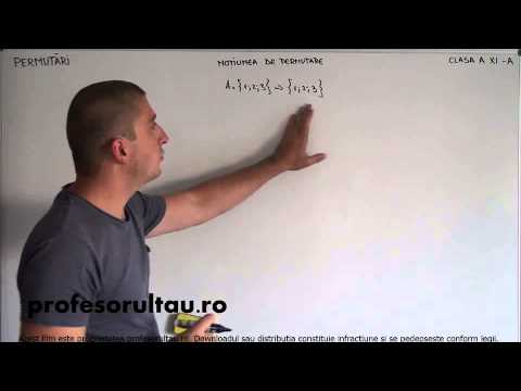 02   Permutari   notiunea de permutare   partea 2 - profesorultau.ro
