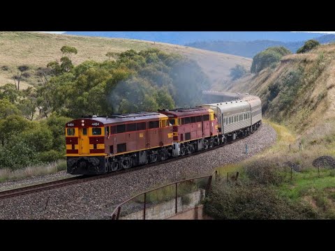 Australian Railways - Golden West Rail Tour - 4464/4486 - Sodwalls.