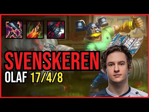 SVENSKEREN - OLAF vs DR. MUNDO Jungle - NA Challenger - Patch 11.5
