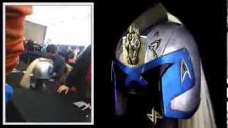Pannaus Props gives the crossover masterpiece to Karl Urban: awesome reaction!