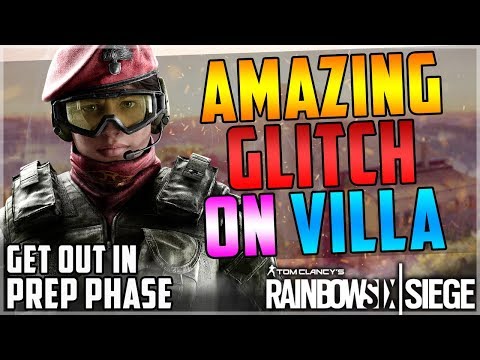 INSANE NEW WALL-BREACH + GET OUTSIDE IN PREP PHASE ON VILLA - SOLO - (Rainbow Six Siege)