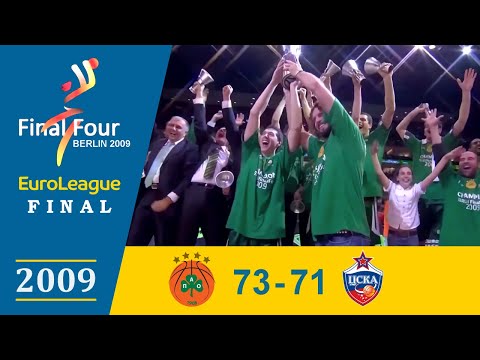 🏀 Panathinaikos vs CSKA Moscow: 73-71 (Highlights) | 2009 FIBA EuroLeague Final (FHD)
