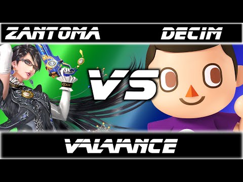 Valiance Δ - Decim (Villager) vs  Zantoma (Bayonetta) - WR1 - Smash 4 - Wii U