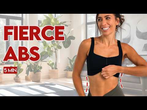 Abs Workout at Home | 5 Min Advanced Pilates Core | No Equipment