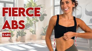Abs Workout At Home | 5 Min Advanced Pilates Core | No Equipment