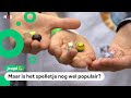 Na bakken en bouwen met lego, nu ook knikkeren op tv