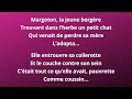 Georges Brassens - Brave Margot (paroles)