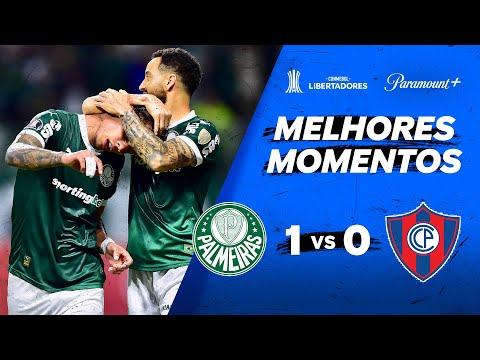 Gols e lances de Palmeiras x Cerro Porteño
