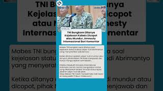 Mabes TNI Bungkam soal Status Letjen Yudi di Kasus Penyiraman Air Keras! Dicopot atau Mundur?