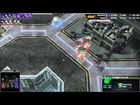 SC2 Parting vs Sen Game 2 of 3 Starcraft 2 Gameplay 2013
