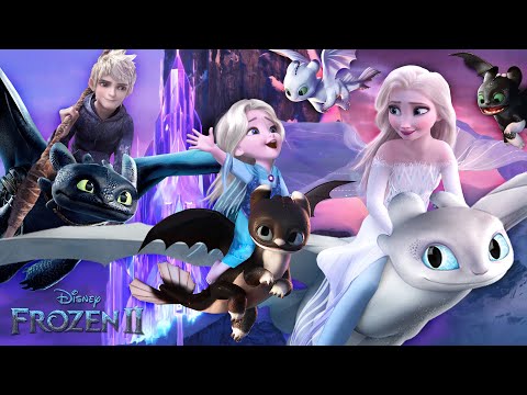 Frozen 2: Elsa and Jack Frost have a daughter - and Dragons!❄💙 Disney Frozen 2 | Alice Edit!
