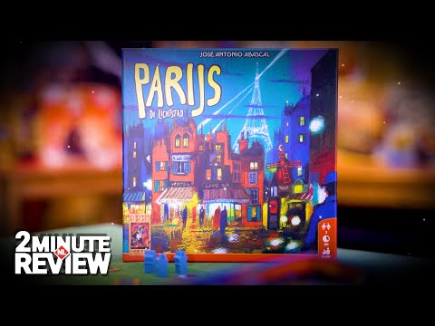 Parijs! Bordspel voor 2 spelers, 2020 - 2 Minute Review NL (4K)