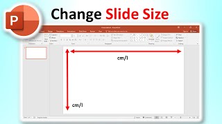 how to change slide size and orientation in powerpoint | changing slide dimensions in powerpoint
