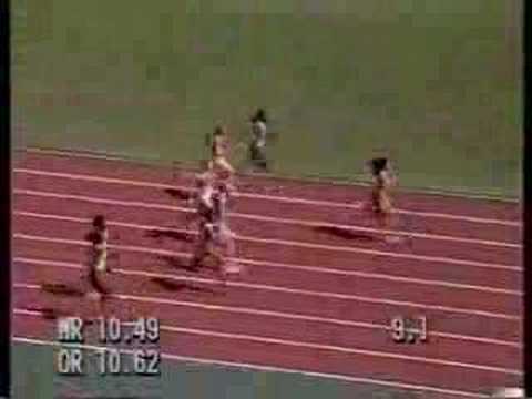 1988 Olympic Women's 100m Final