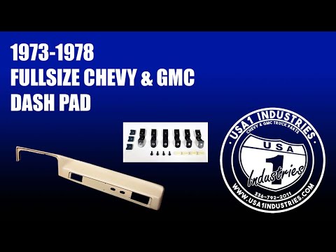 1973-78 Square Body Chevy & GMC Truck Dash Pad