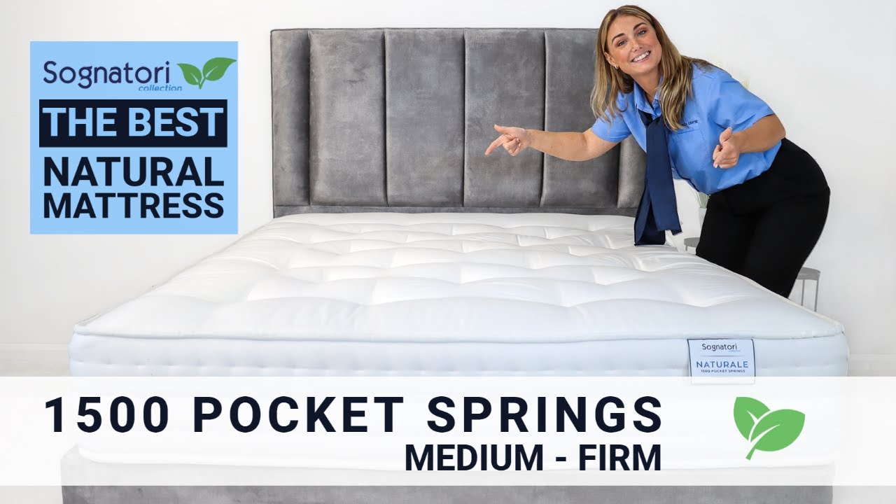 The Most Comfortable, Natural 1500 Pocket Spring Mattress