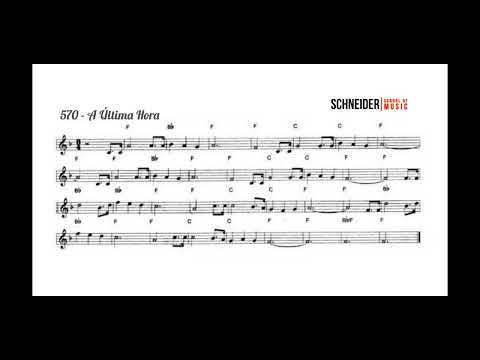 A Última Hora   Hino 570 da Harpa Cristã  com Partitura e cifra