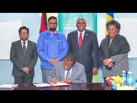 CARICOM and African Export Import Bank sign partnership agreement